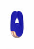 Elegance Dual Motor Clitoral Stimulator Fancy Blue